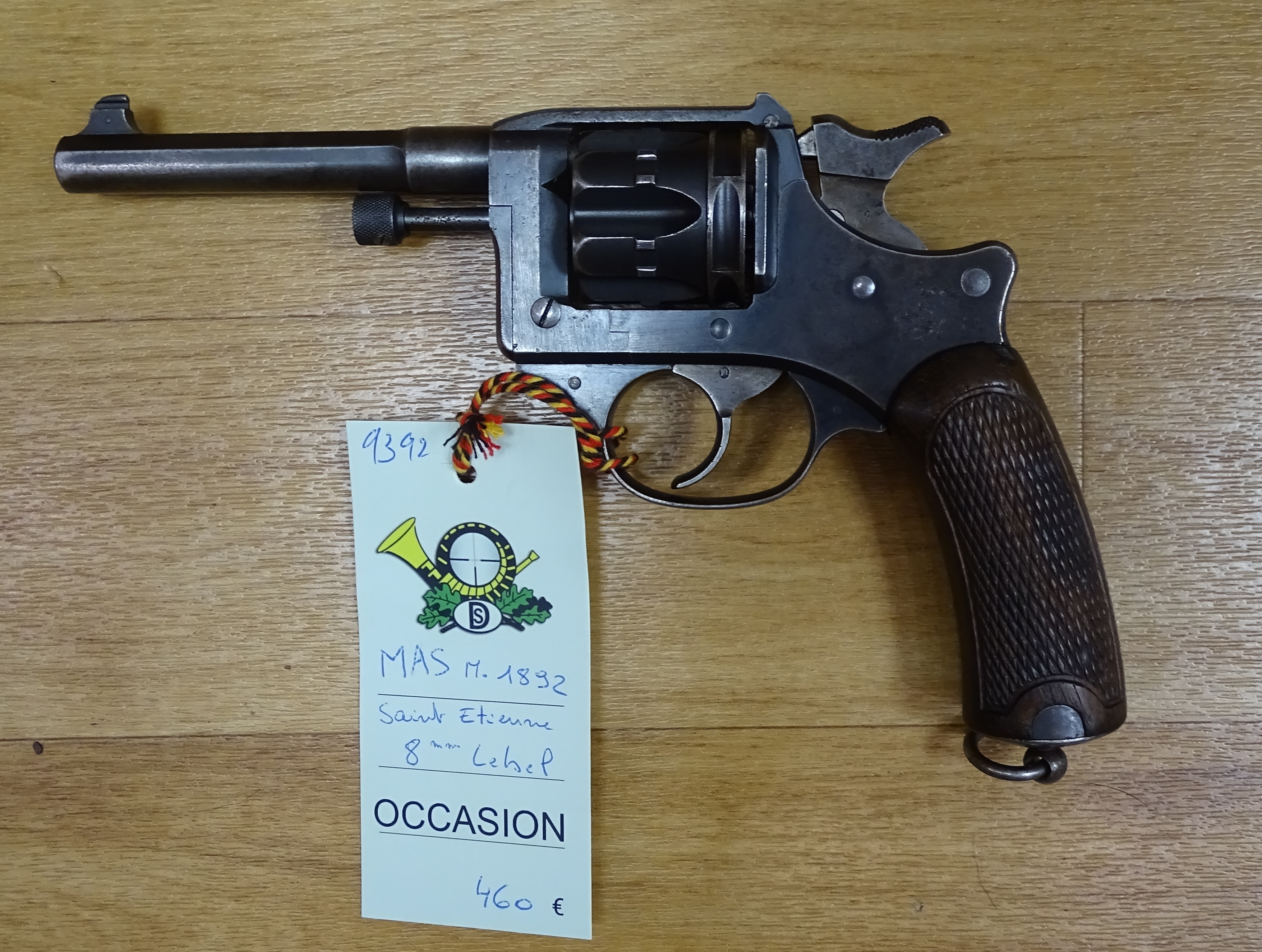 Revolver MAS M-1892 St Etienne