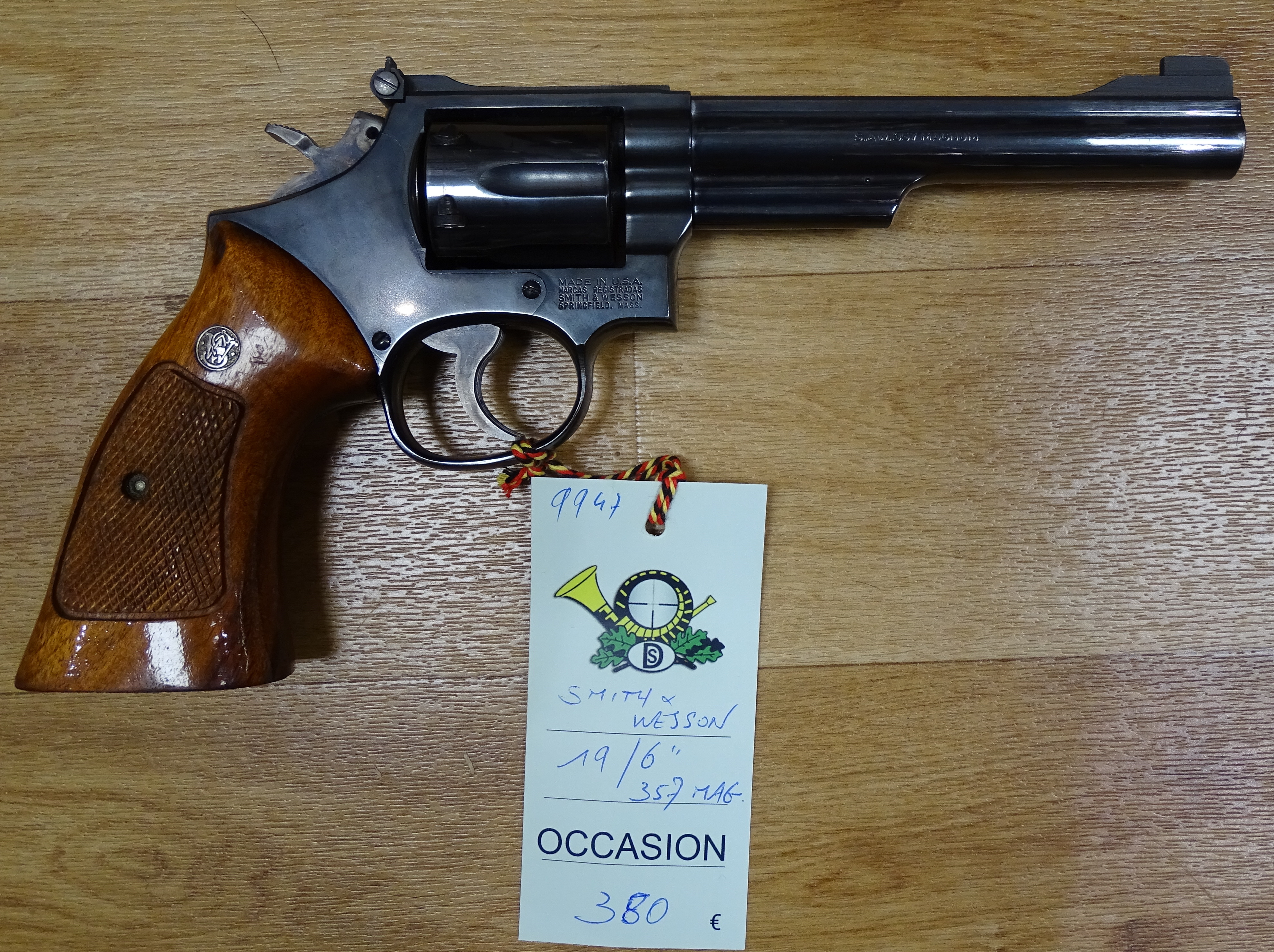 Revolver Smith & Wesson 19/6''