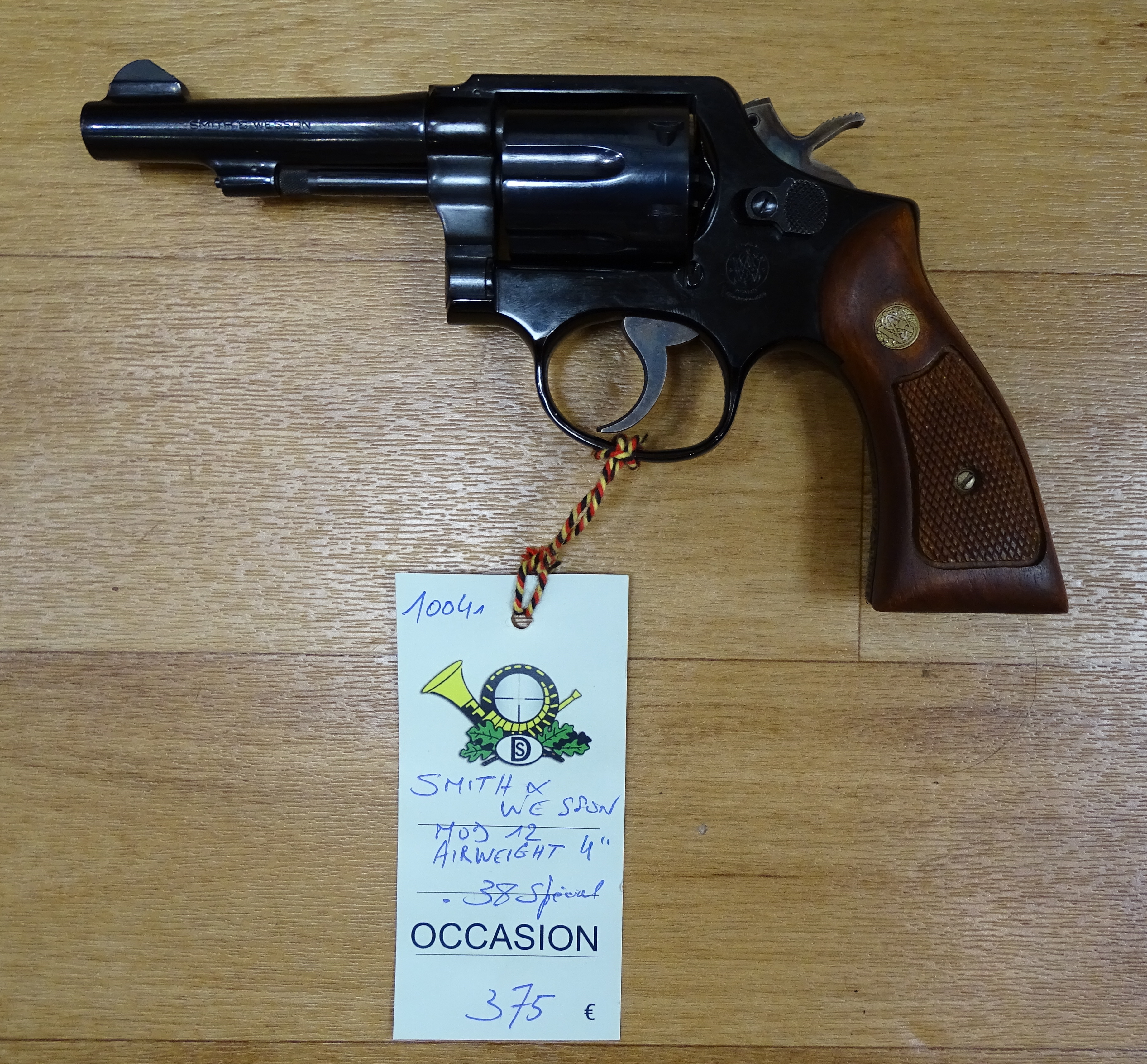 Revolver Smith & Wesson Mod 12 AIRWEIGHT / 4''