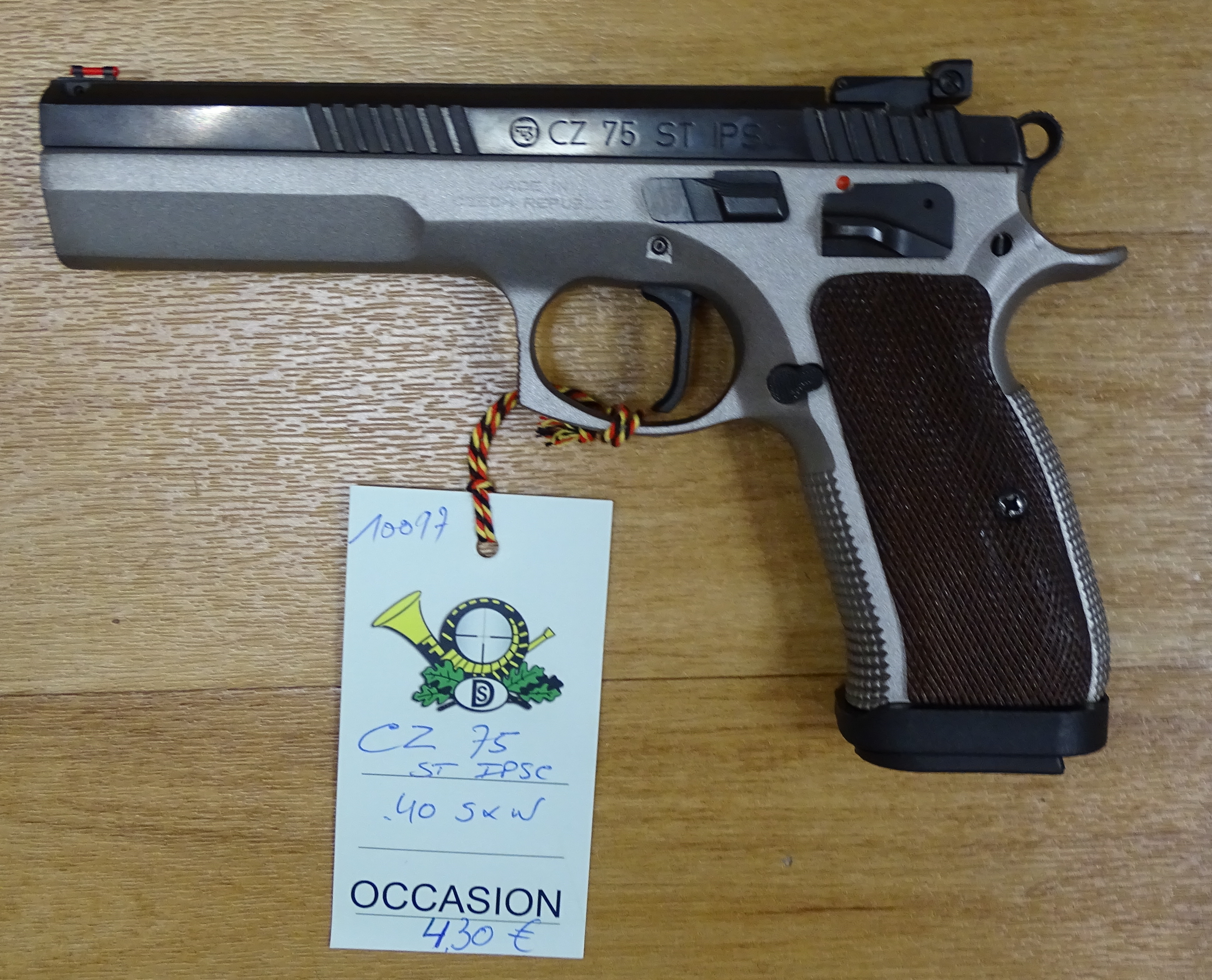 Pistolet  CZ 75 ST IPSC