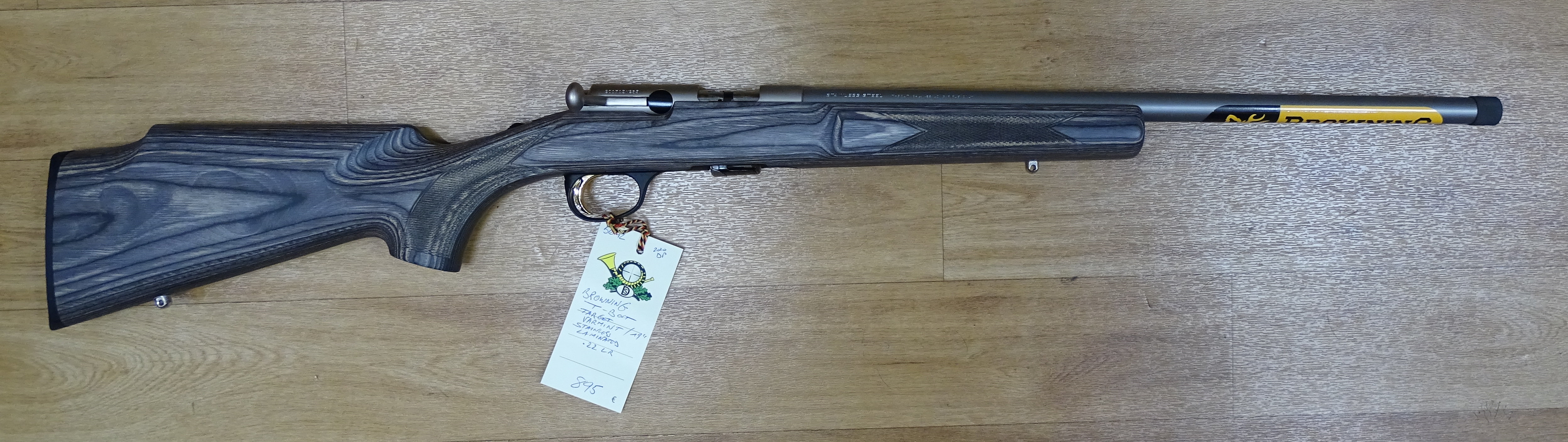 Browning T- Bolt TARGET VARMINT Stainless Laminated