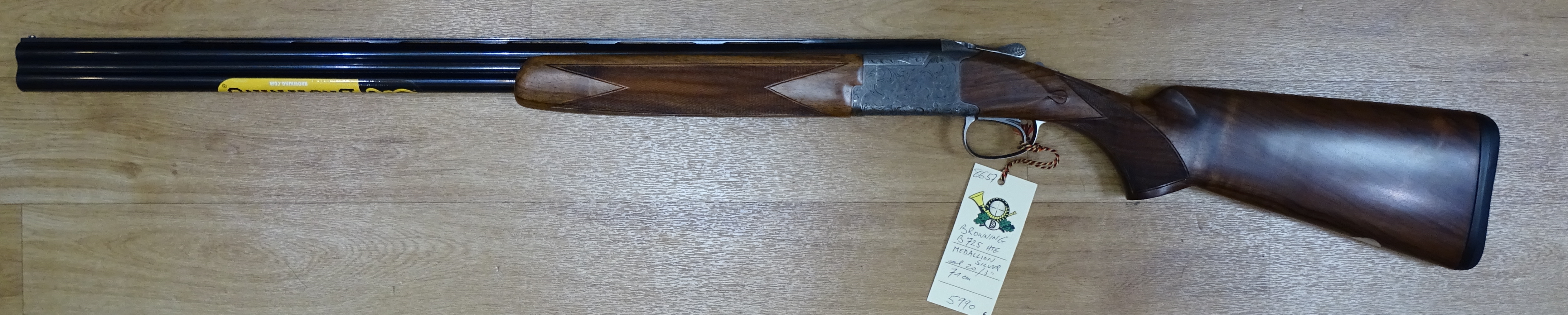 Browning B725 Medallion Silver