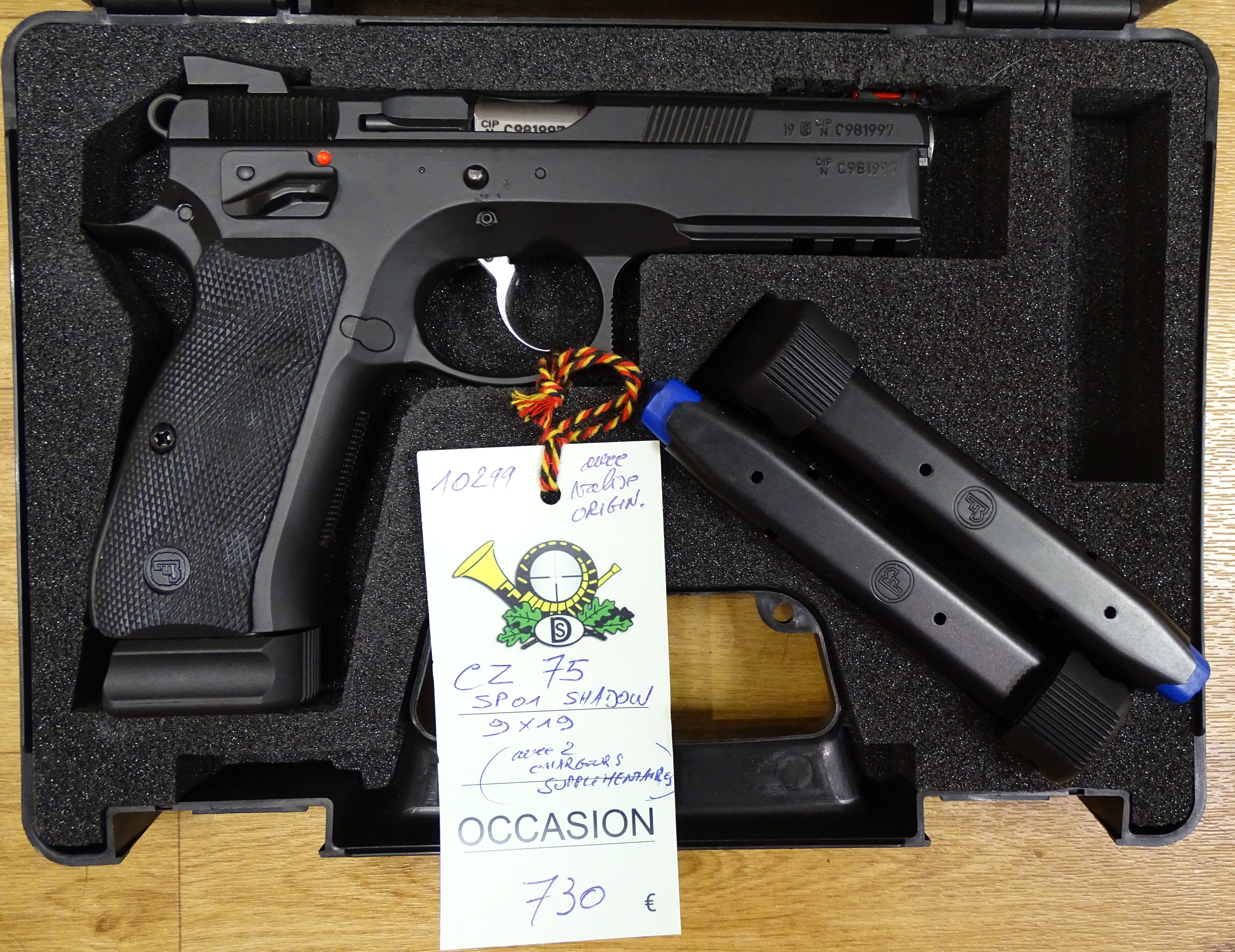 Pistolet CZ 75 SP01 Shadow