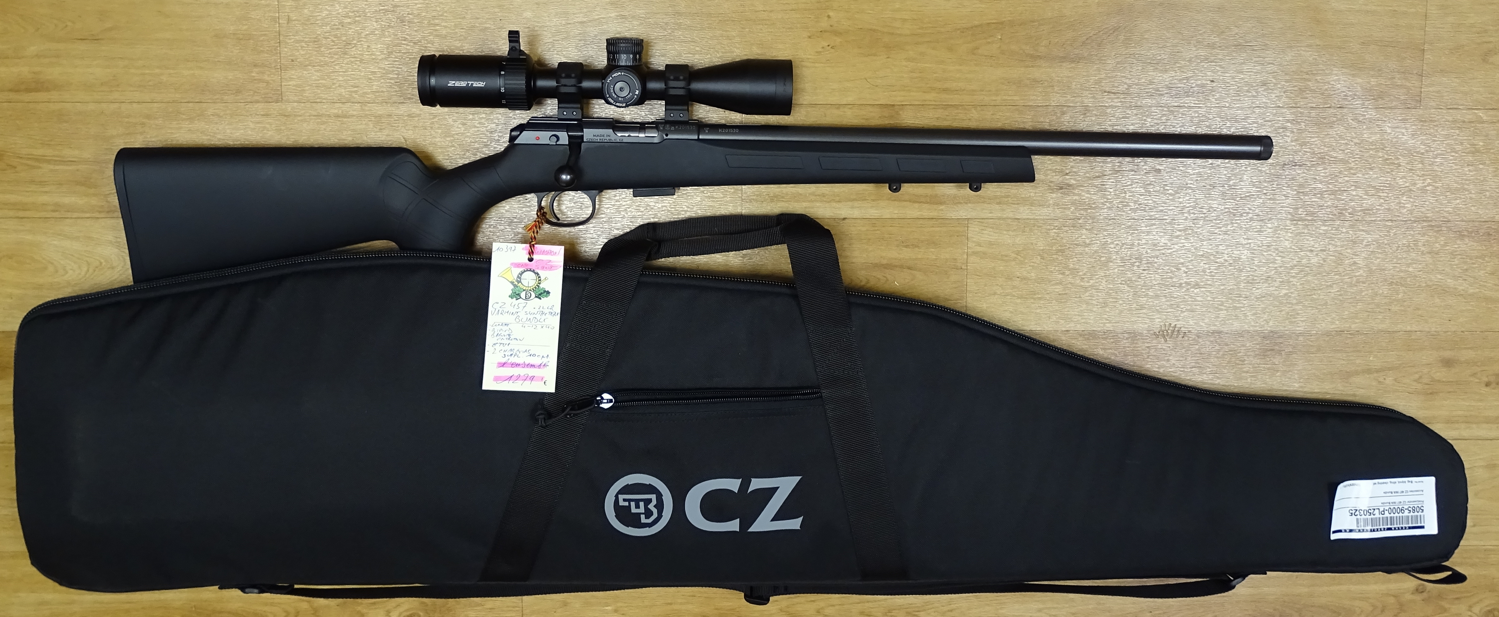 CZ 457 Varmint Synthetique Bundle