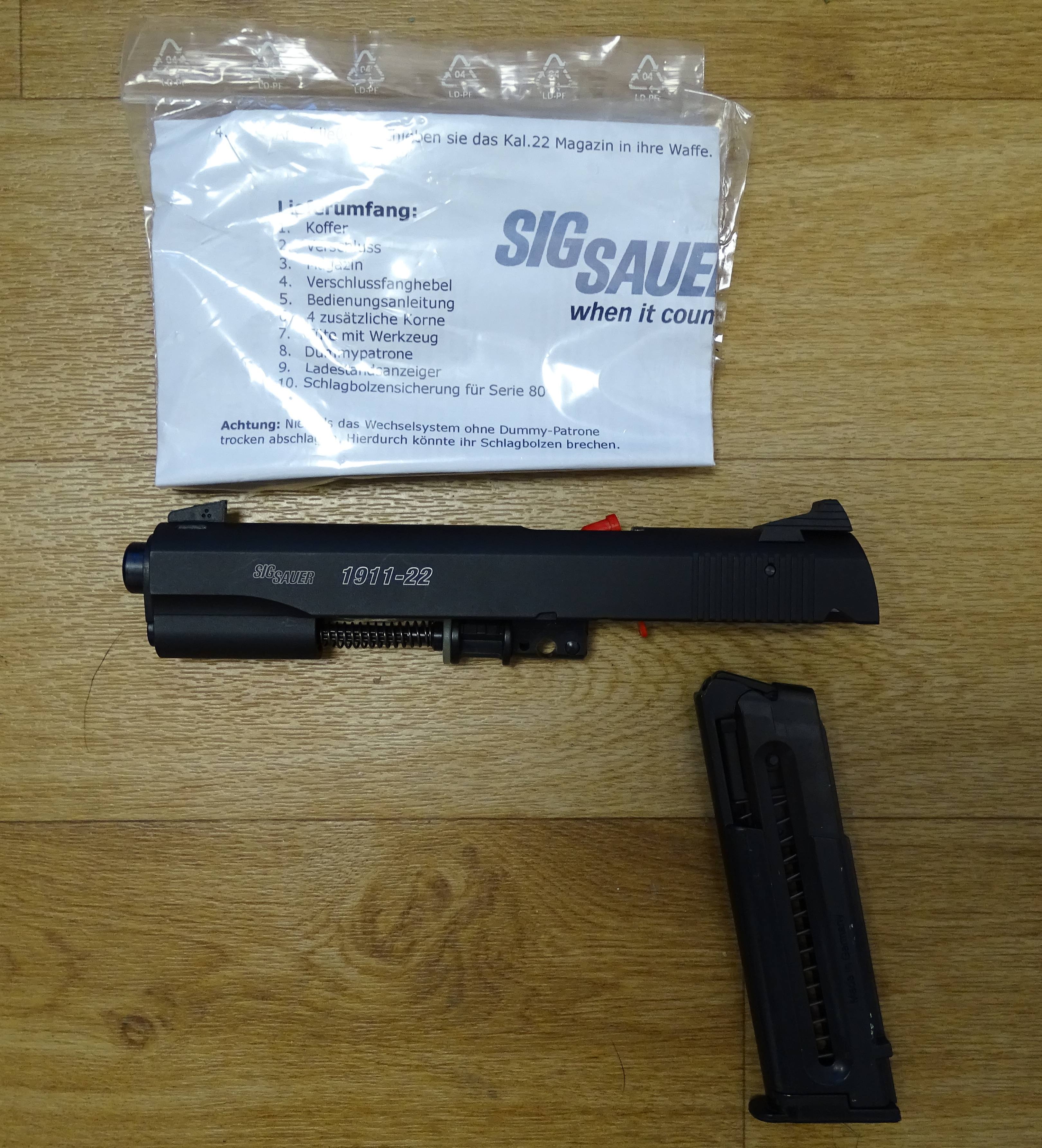 Conversion pour Sig Sauer 1911